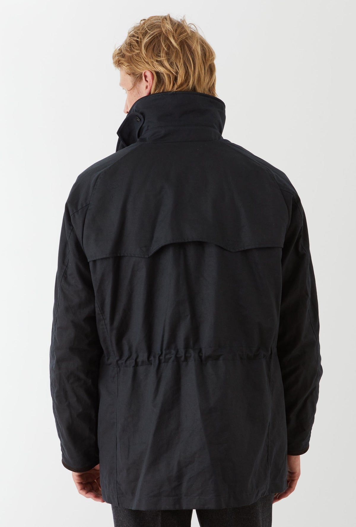 Country Coat Waxed Cotton Ink