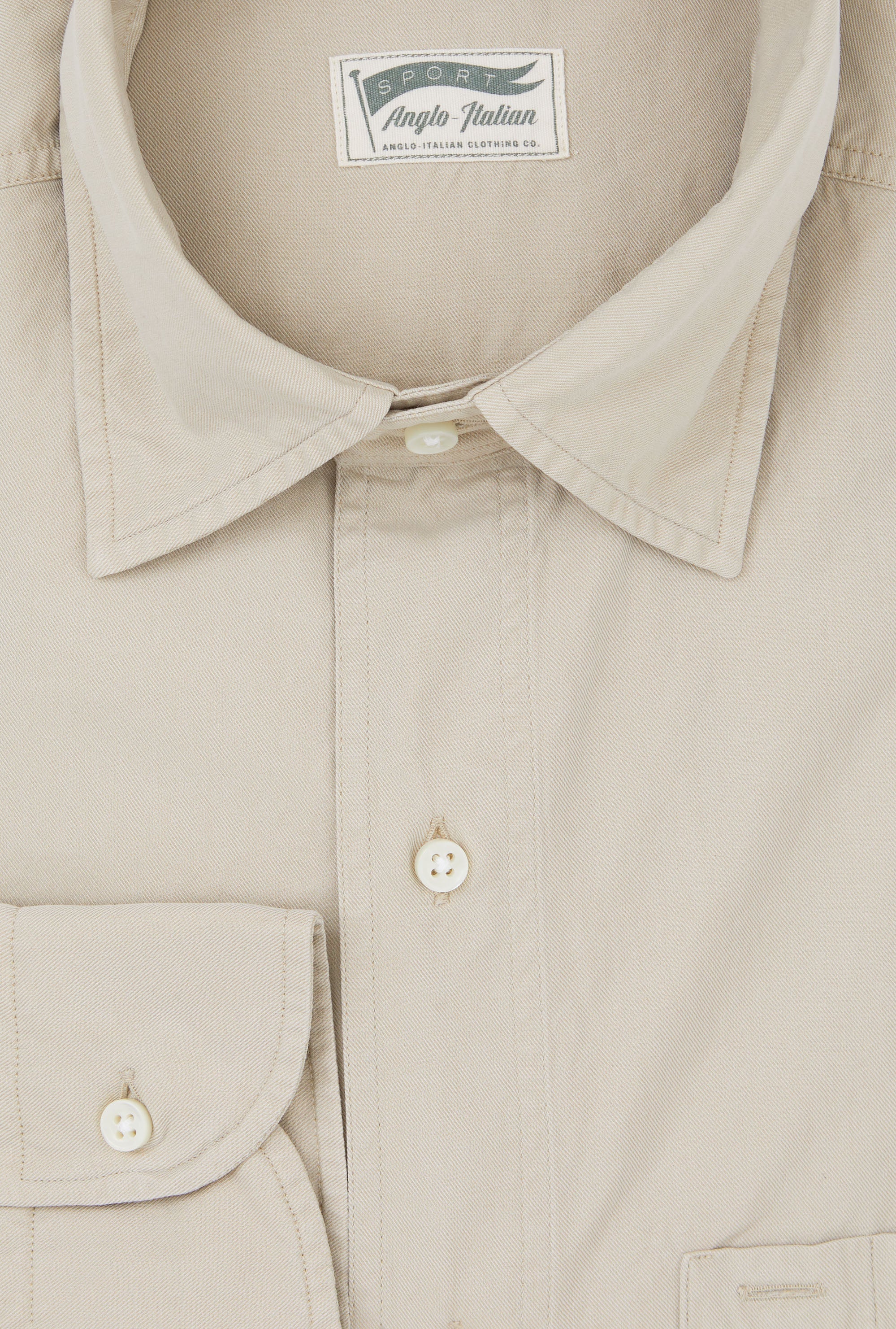 Mechanics Shirt Washed Sand