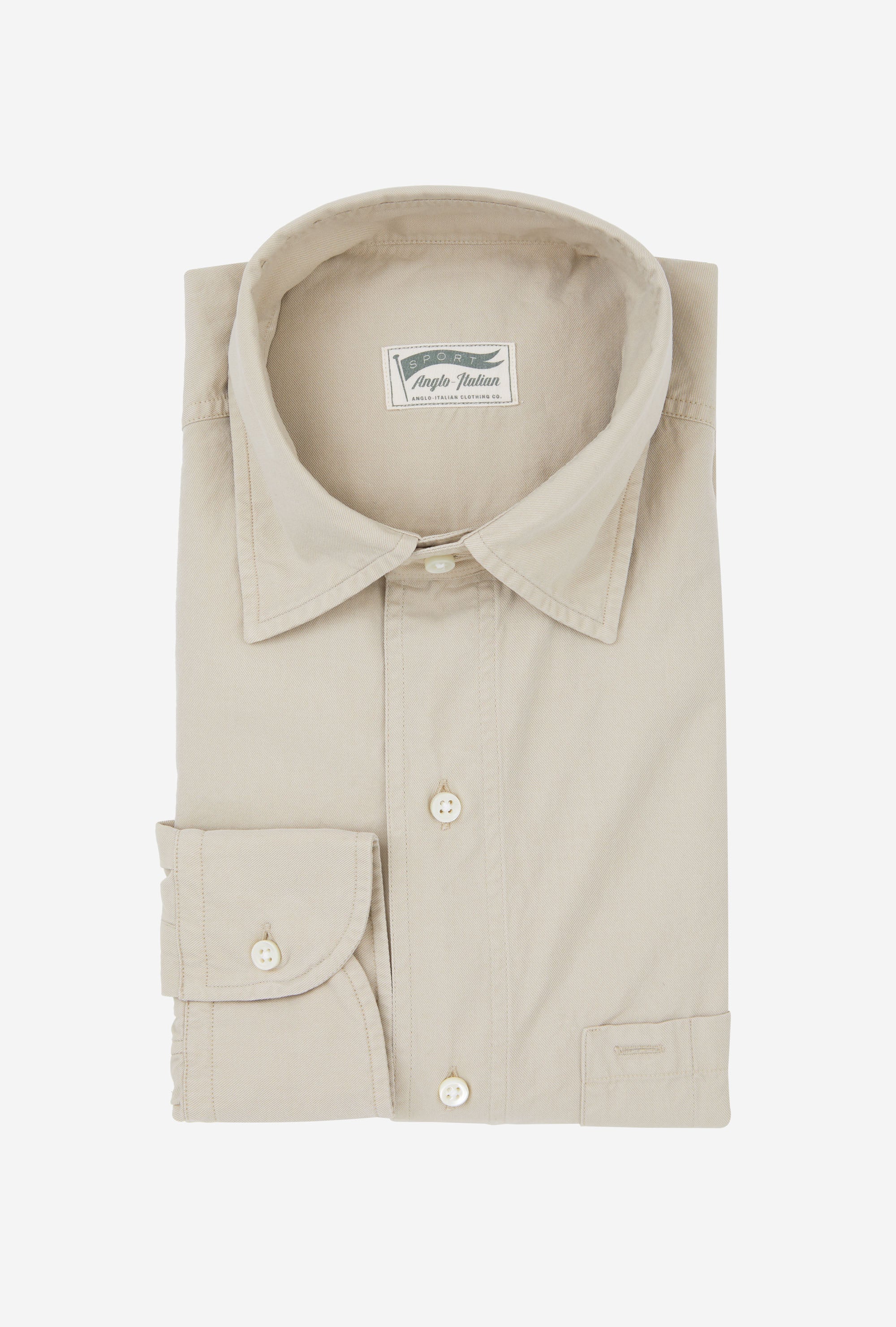 Mechanics Shirt Washed Sand