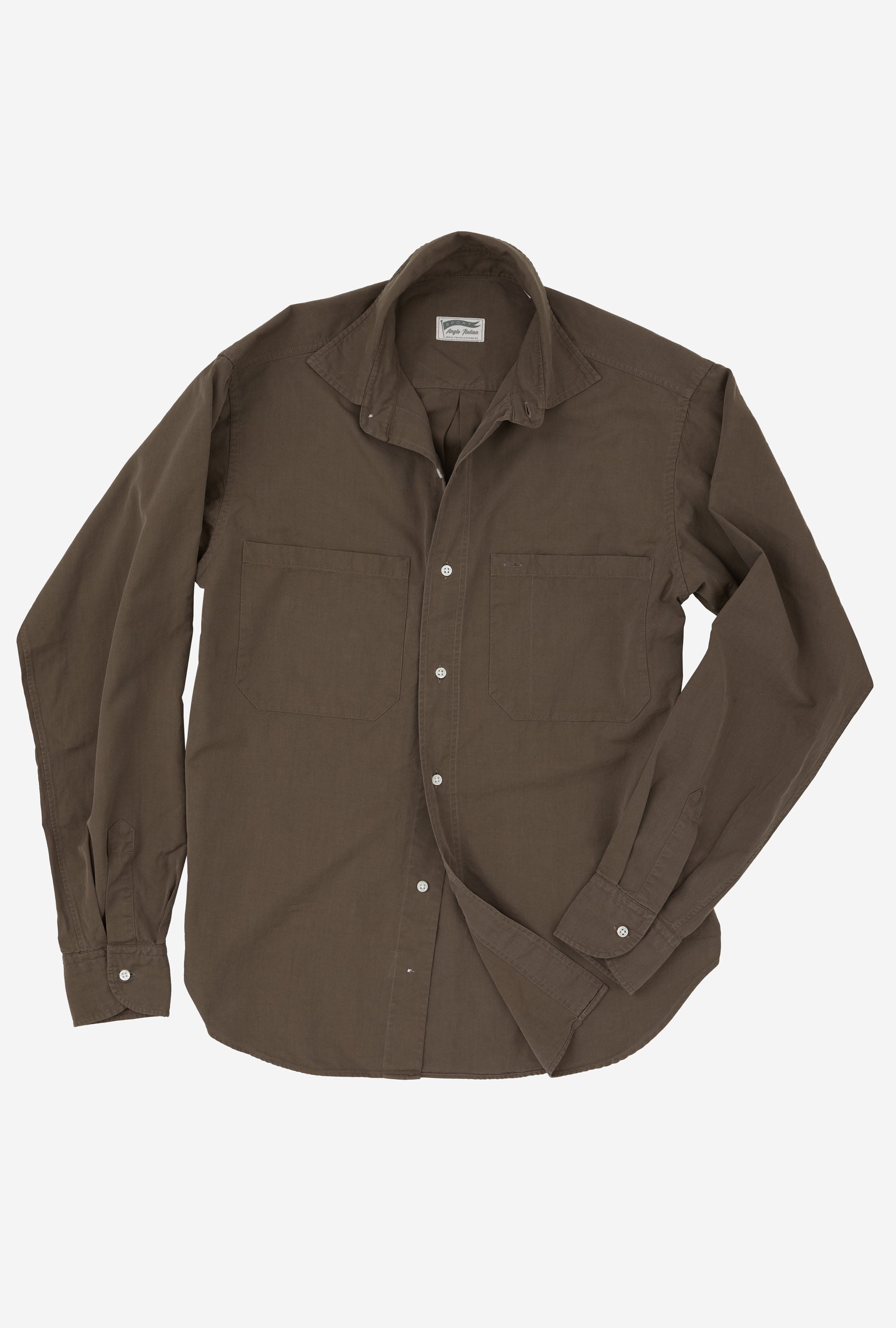Mechanics Shirt Washed Khaki
