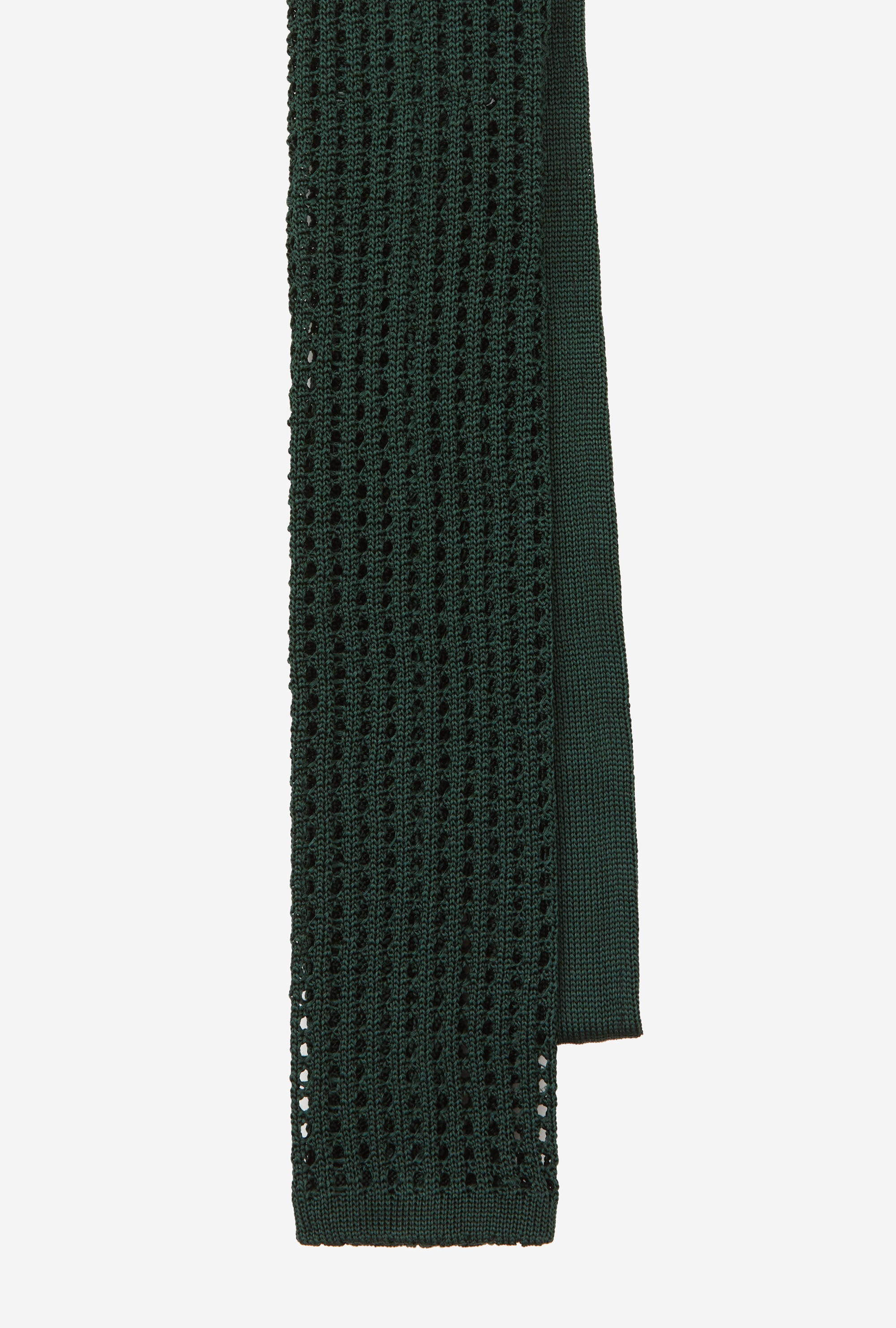 Knit Tie Silk Cypress Green