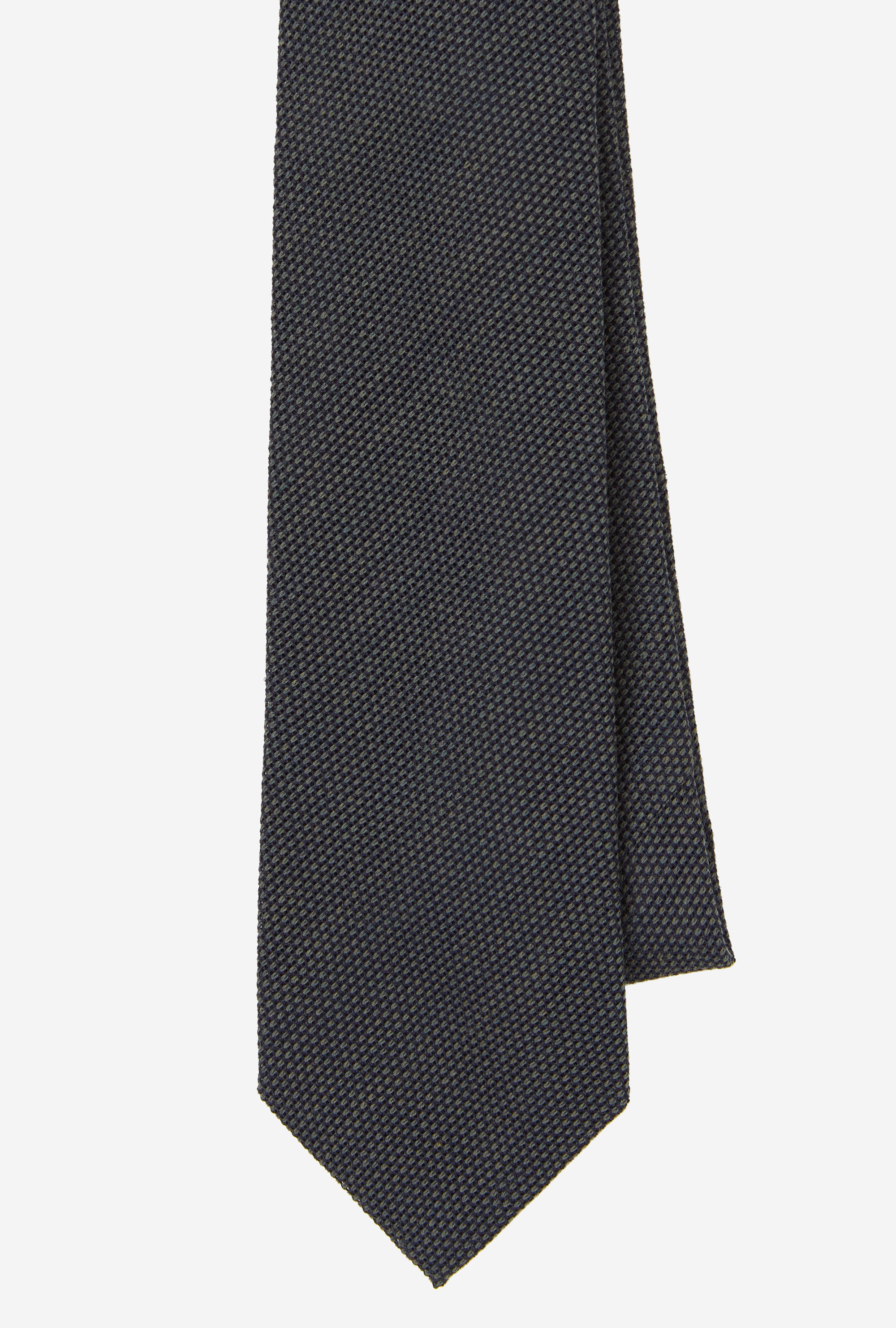 Tie Grenadine Dark Green Melange