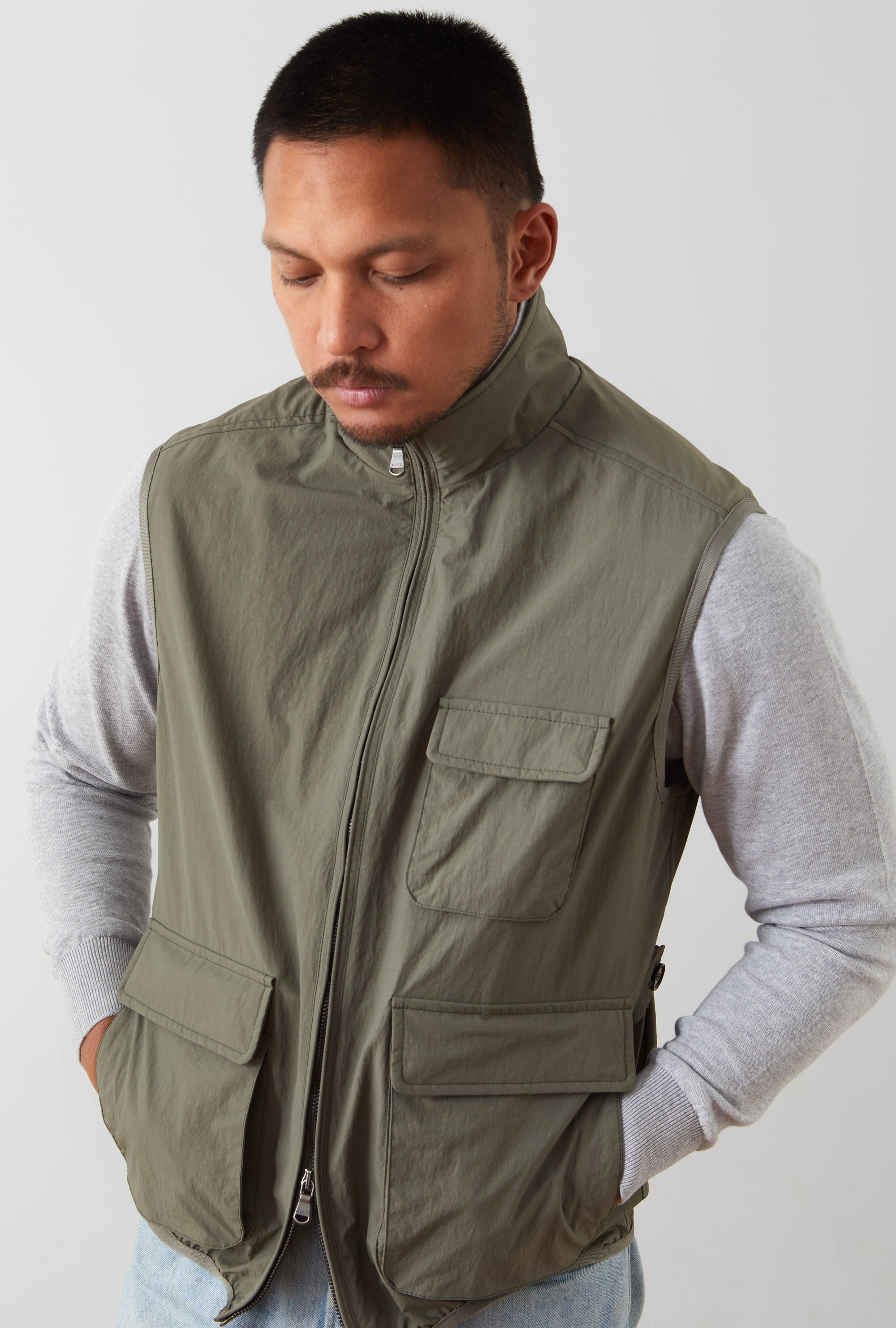 Featherweight Gilet Sage