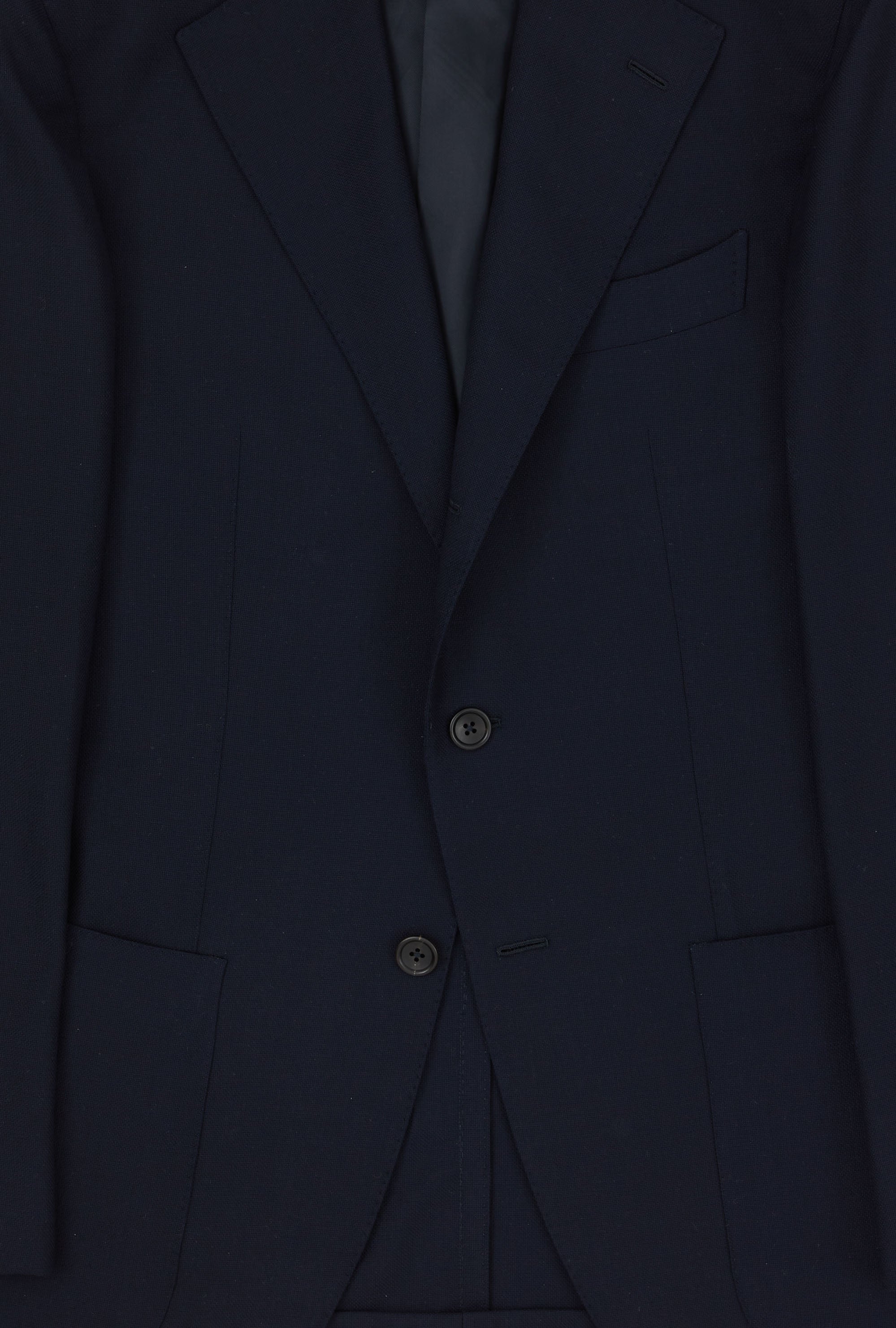 Sport Jacket Wool House Hopsack Navy