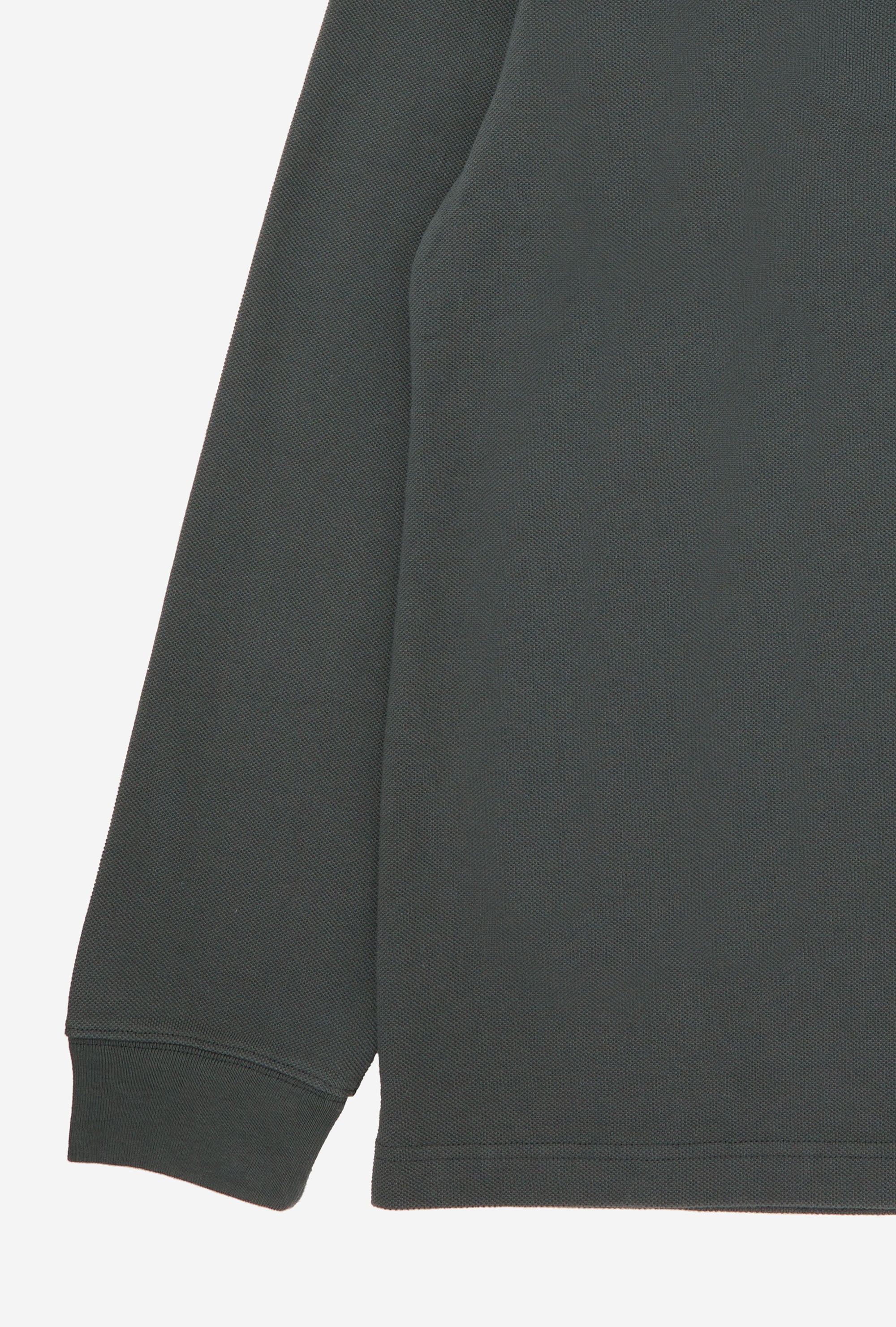 Polo Shirt Long Sleeve Forest