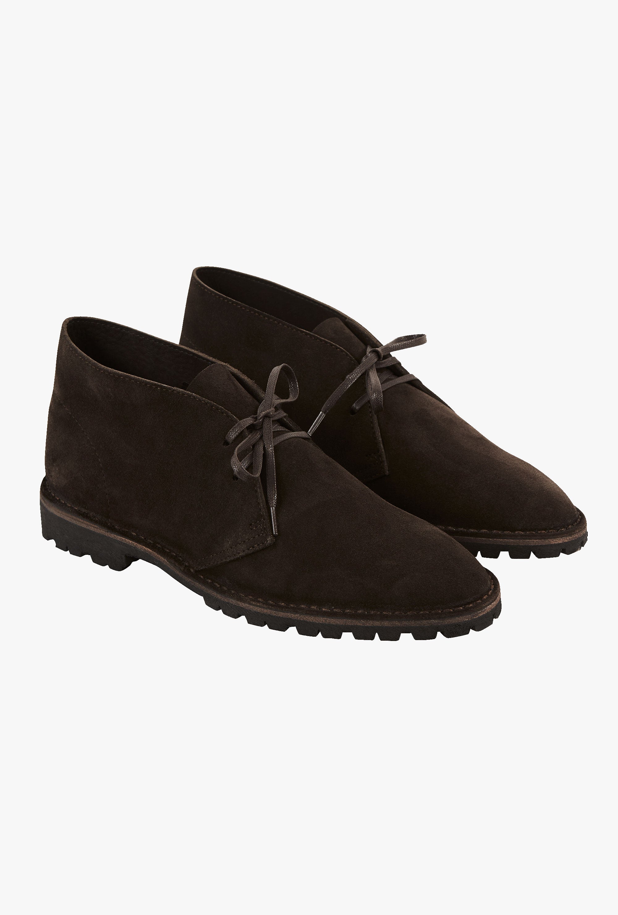 Desert Boot Vibram Sole Brown Suede