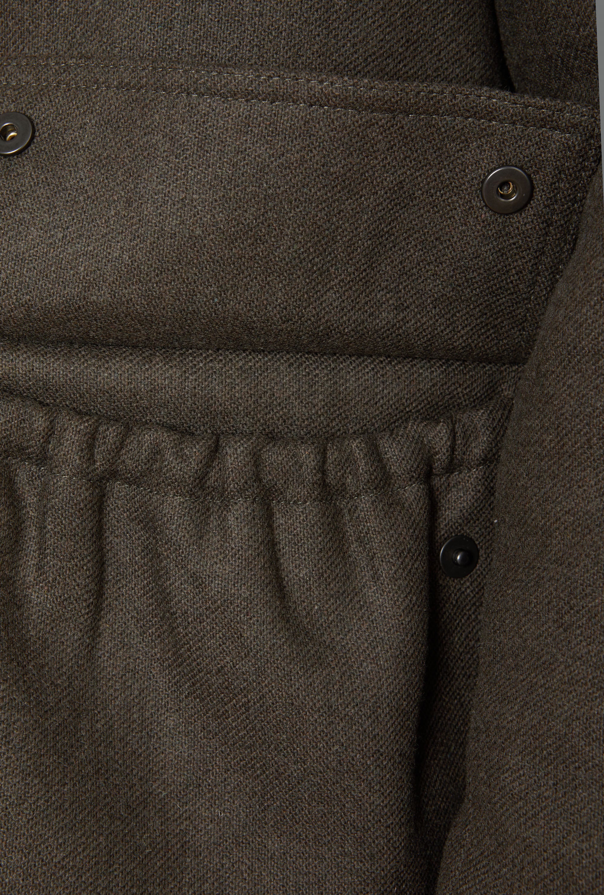 Shooting Jacket Technical Wool Dark Moss