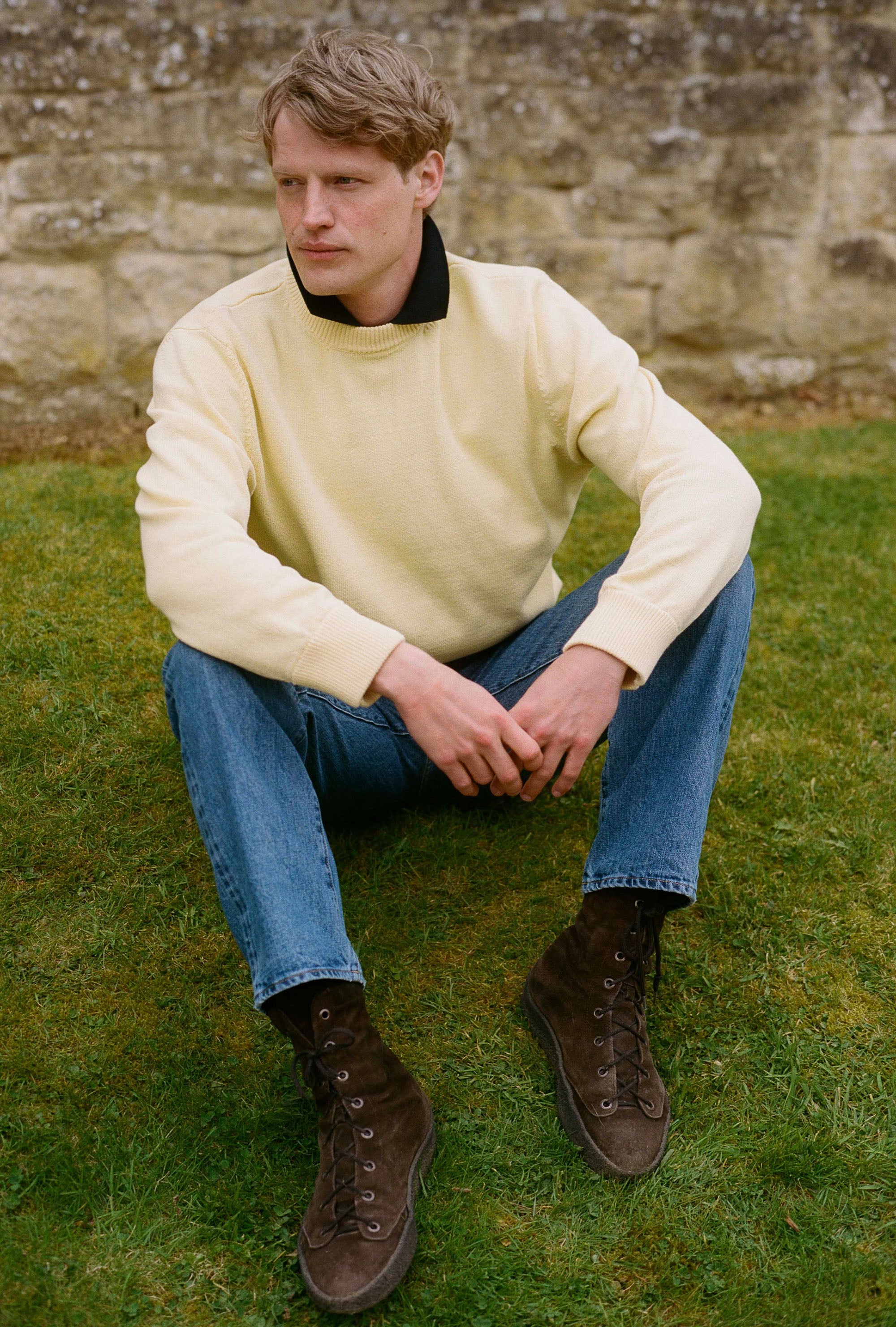 Crewneck Heavy Cotton Sunflower