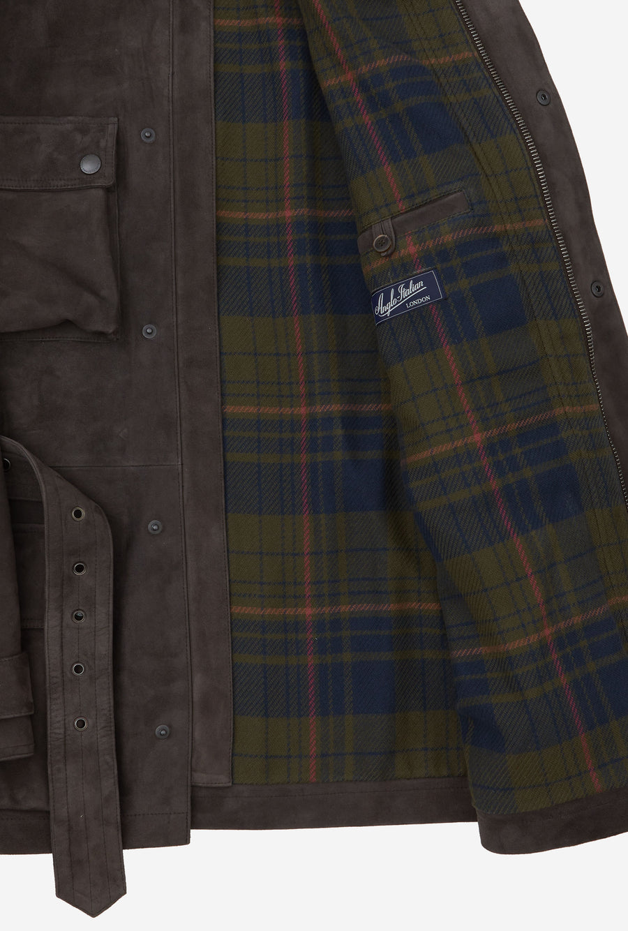 Moto Jacket Morel Suede