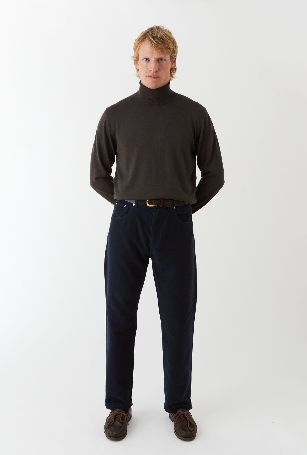 5-Pocket Moleskin Navy