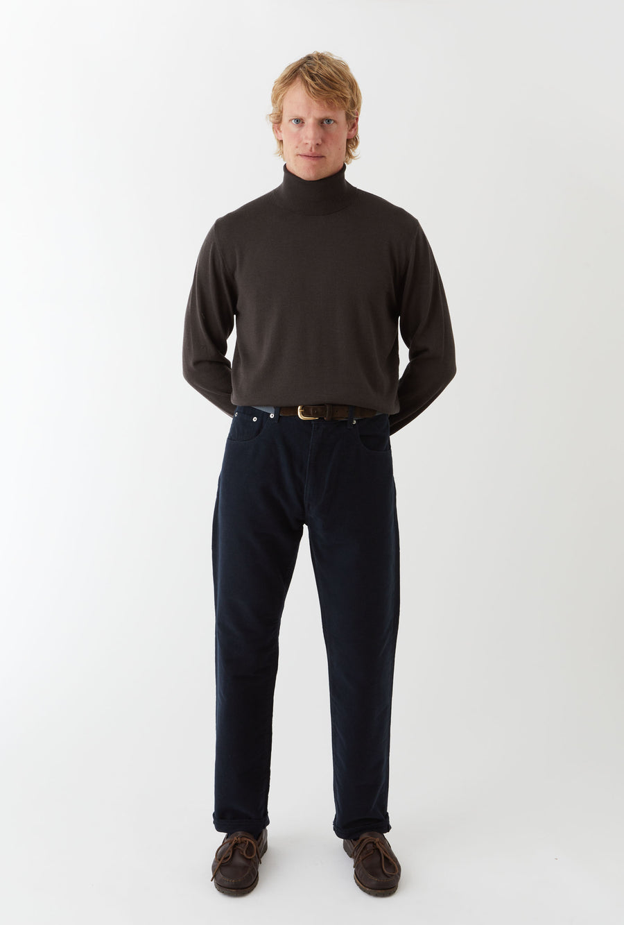 5-Pocket Moleskin Navy
