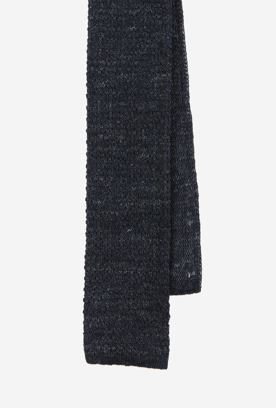 Knit Tie Linen Ink