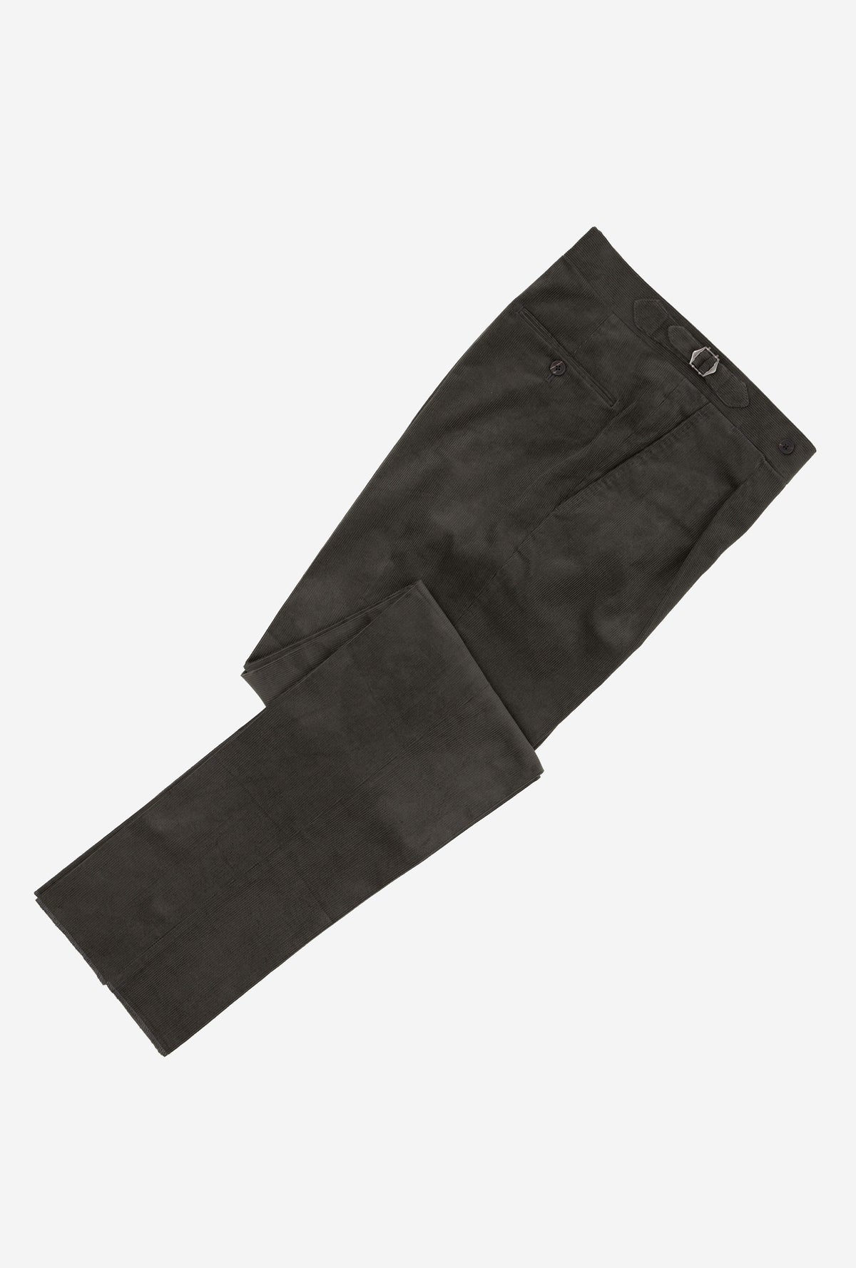 Suit Single Breasted Olive Corduroy
