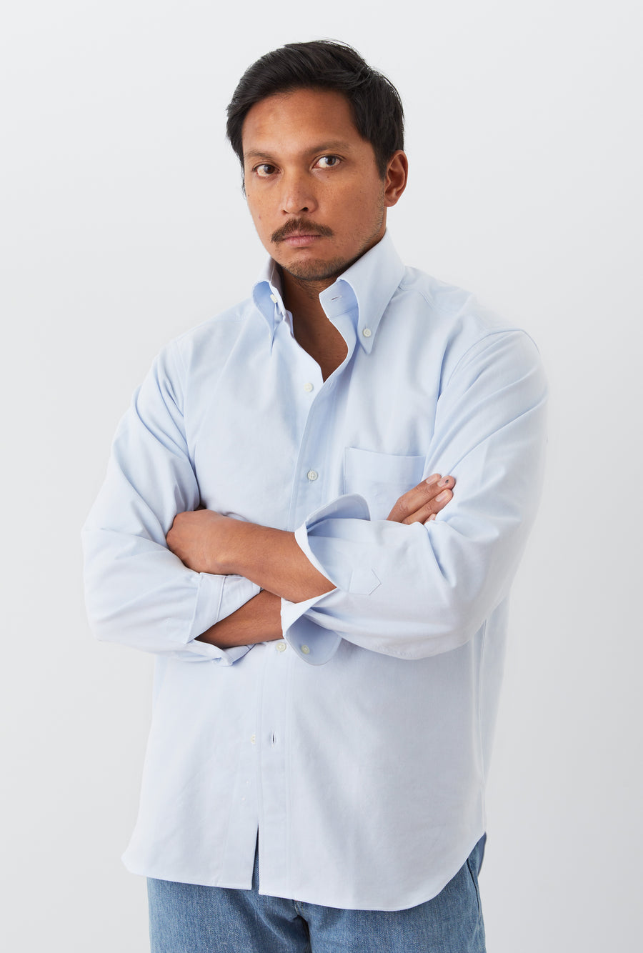 OCBD Grande Shirt Ice Blue