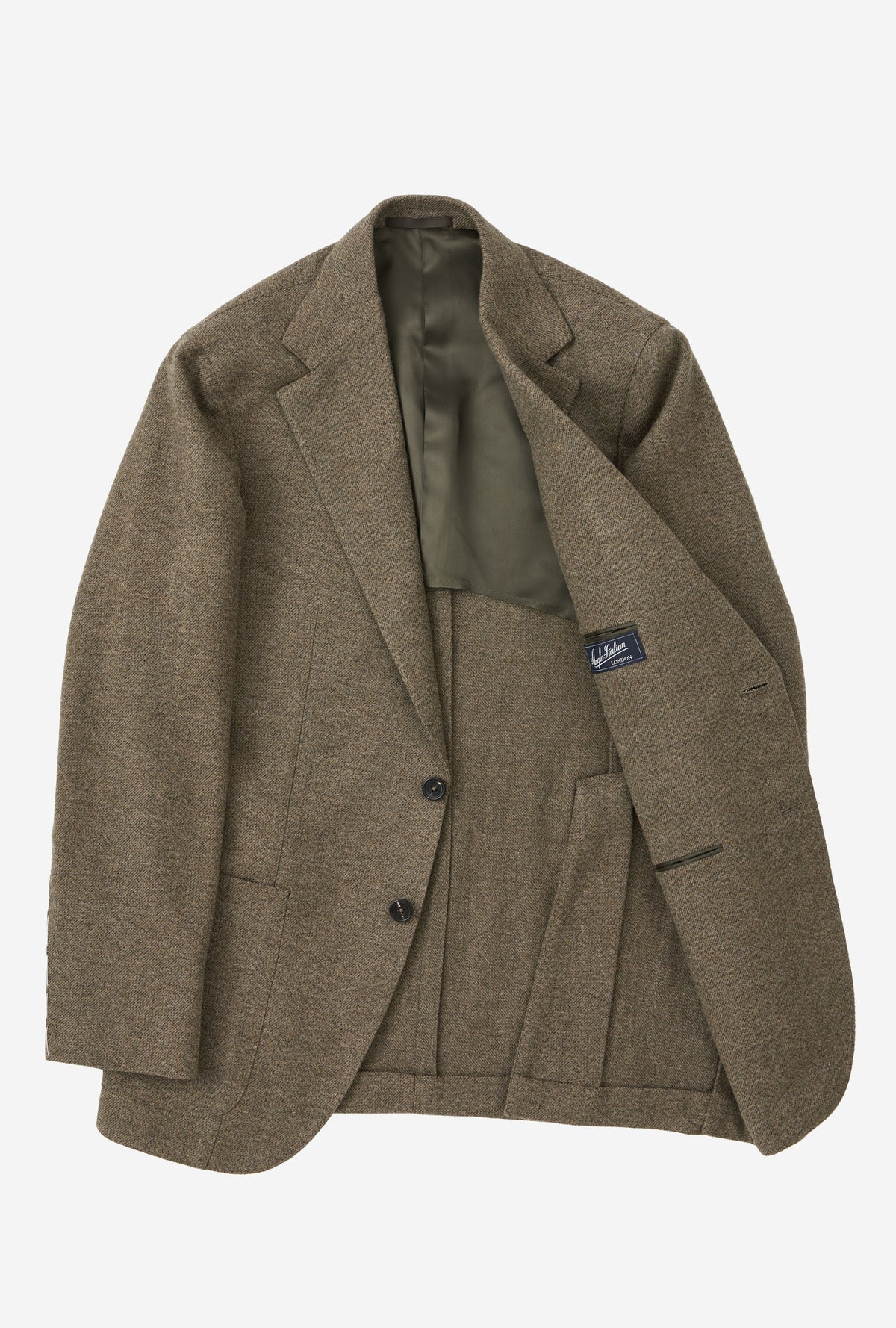 Sport Jacket Wool Sage Twill