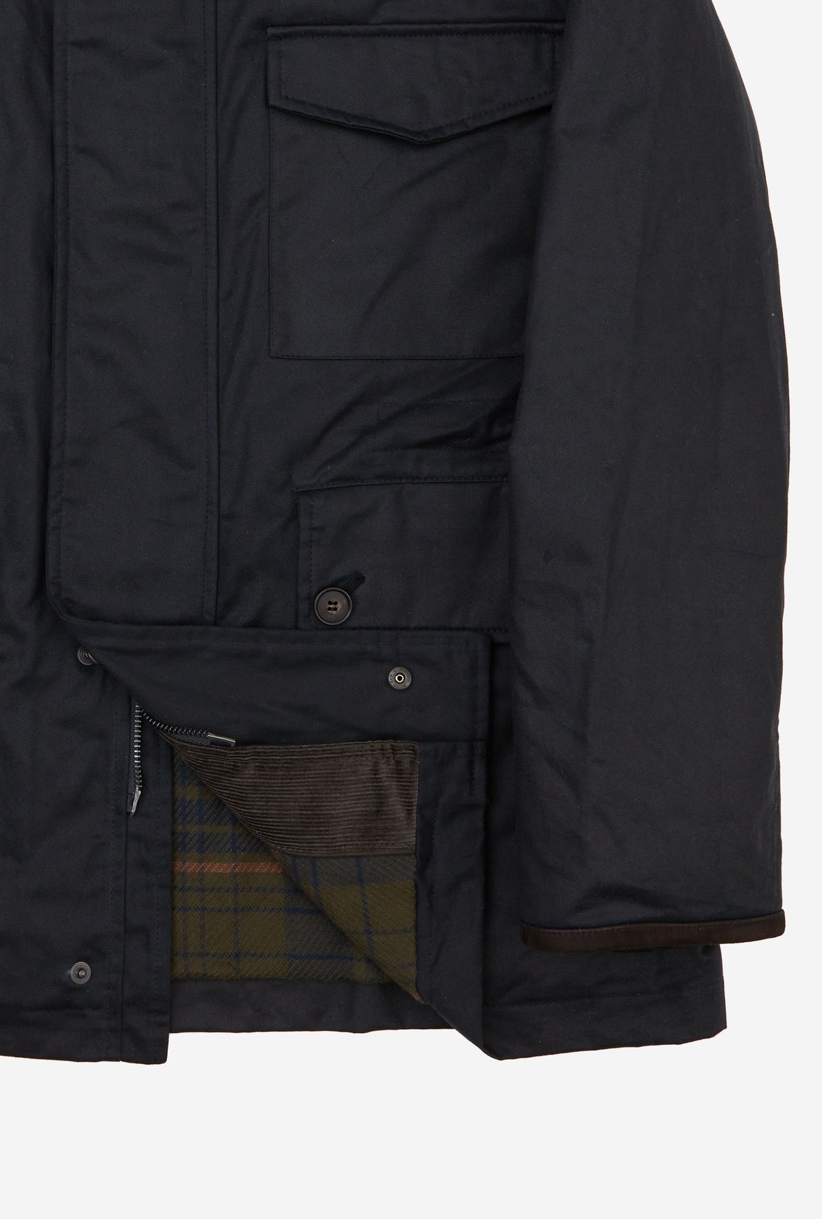 Country Coat Waxed Cotton Ink