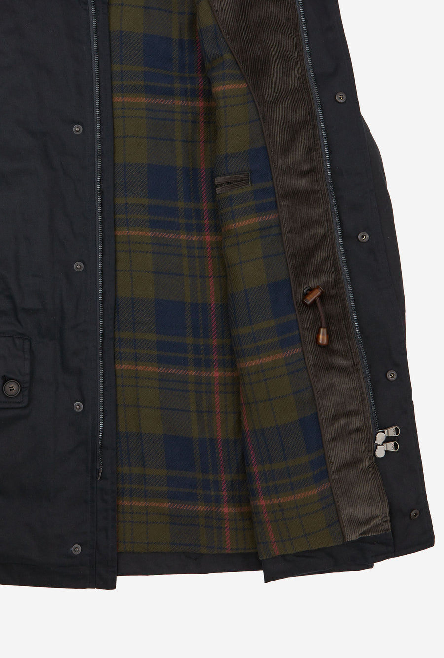 Country Coat Waxed Cotton Ink
