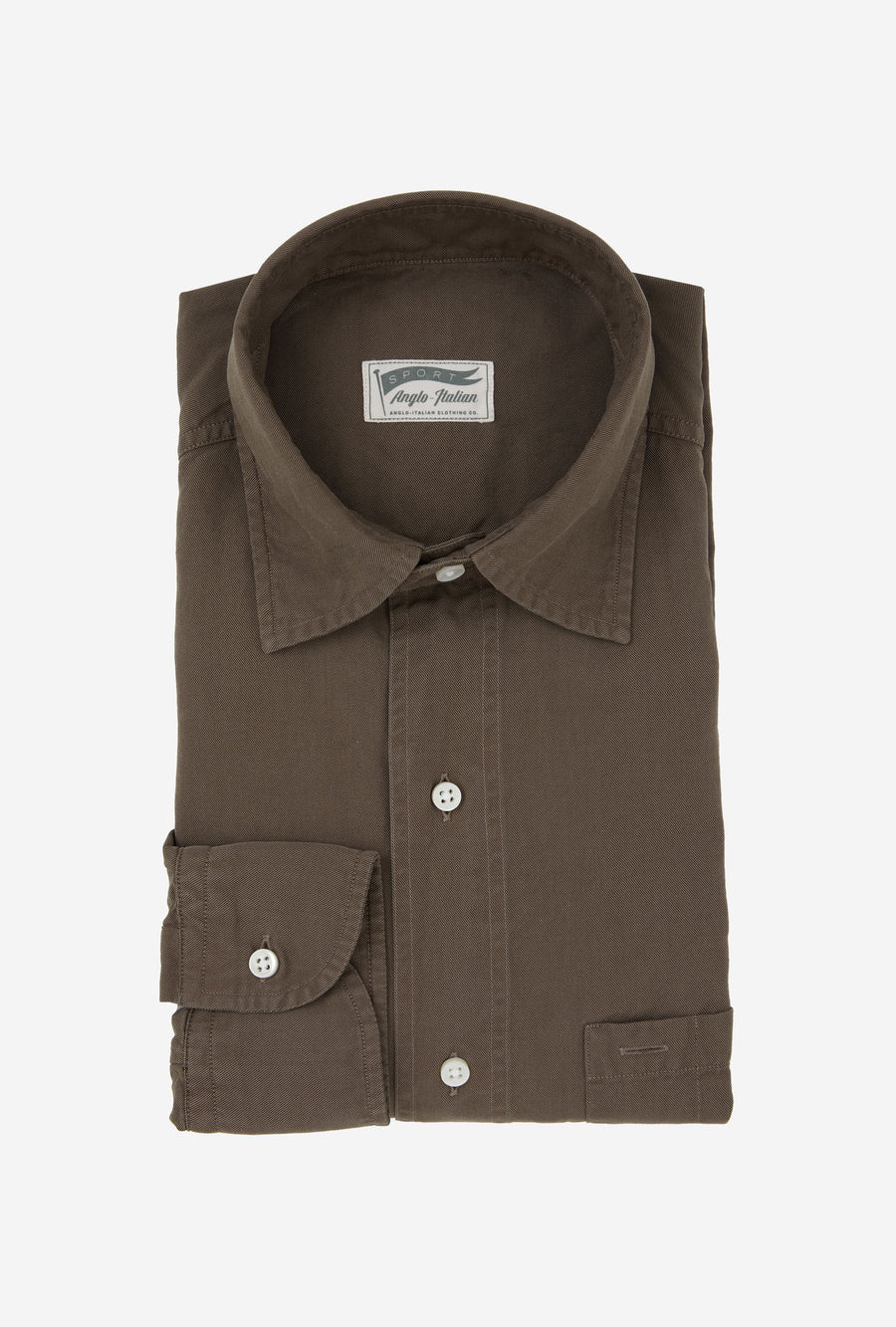 Mechanics Shirt Washed Khaki