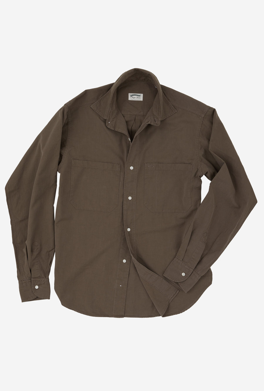 Mechanics Shirt Washed Khaki