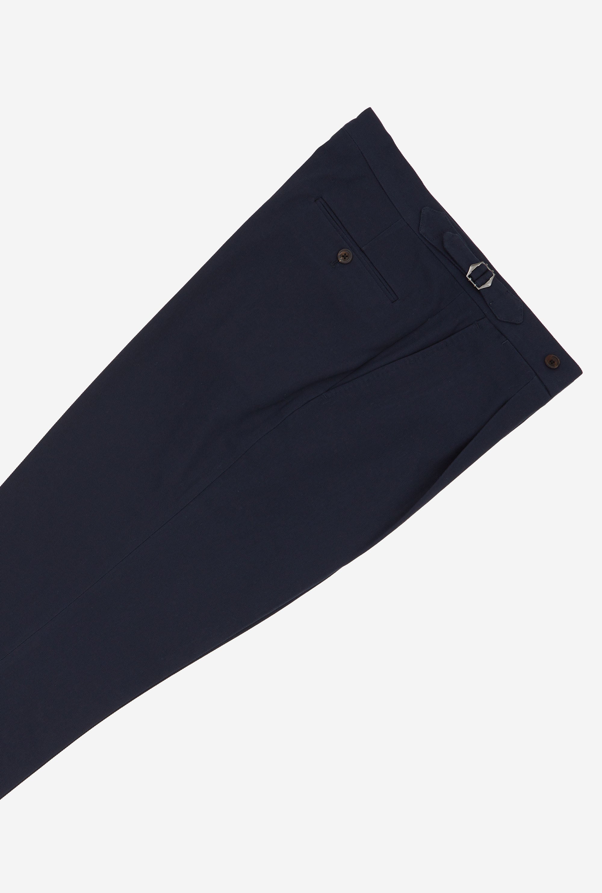 Pleated Chino Navy