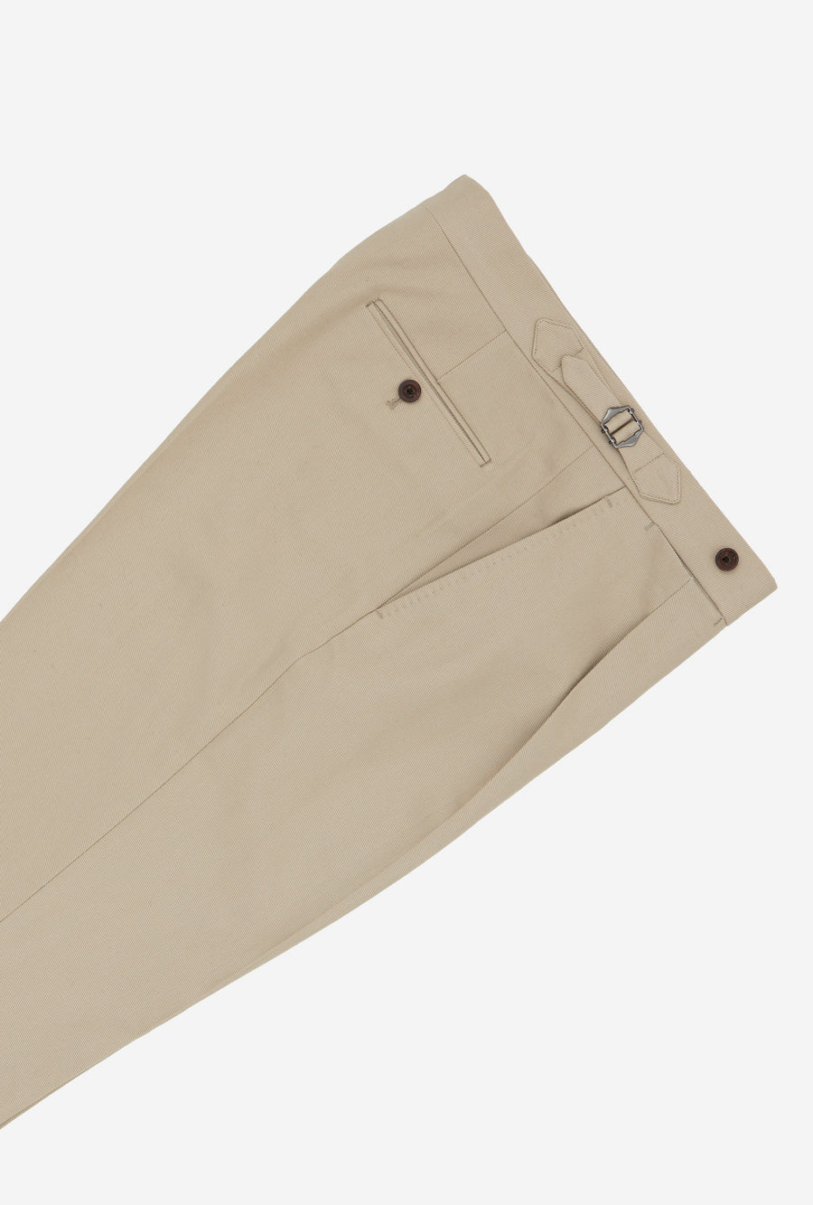 Pleated Chino Sand