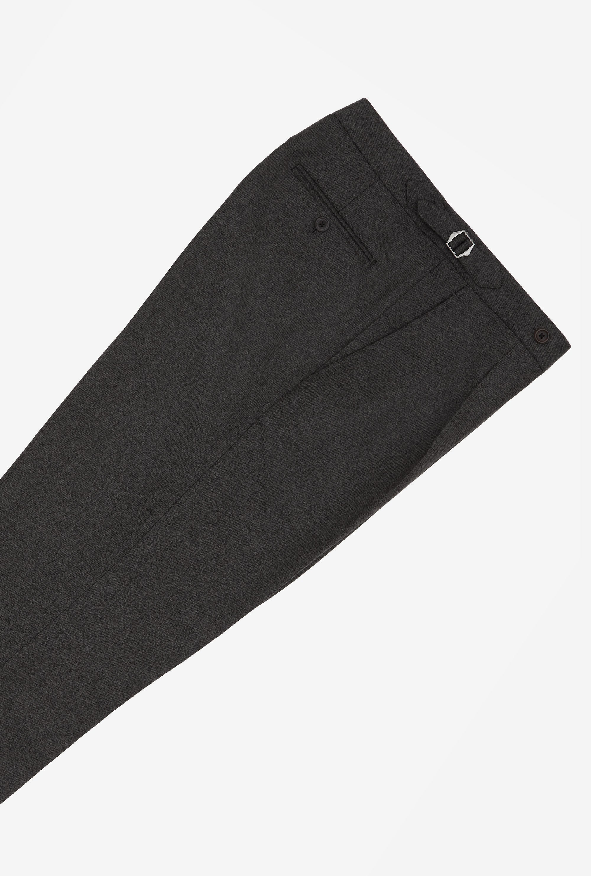 Tailored Trouser Charcoal Cavalry Twill