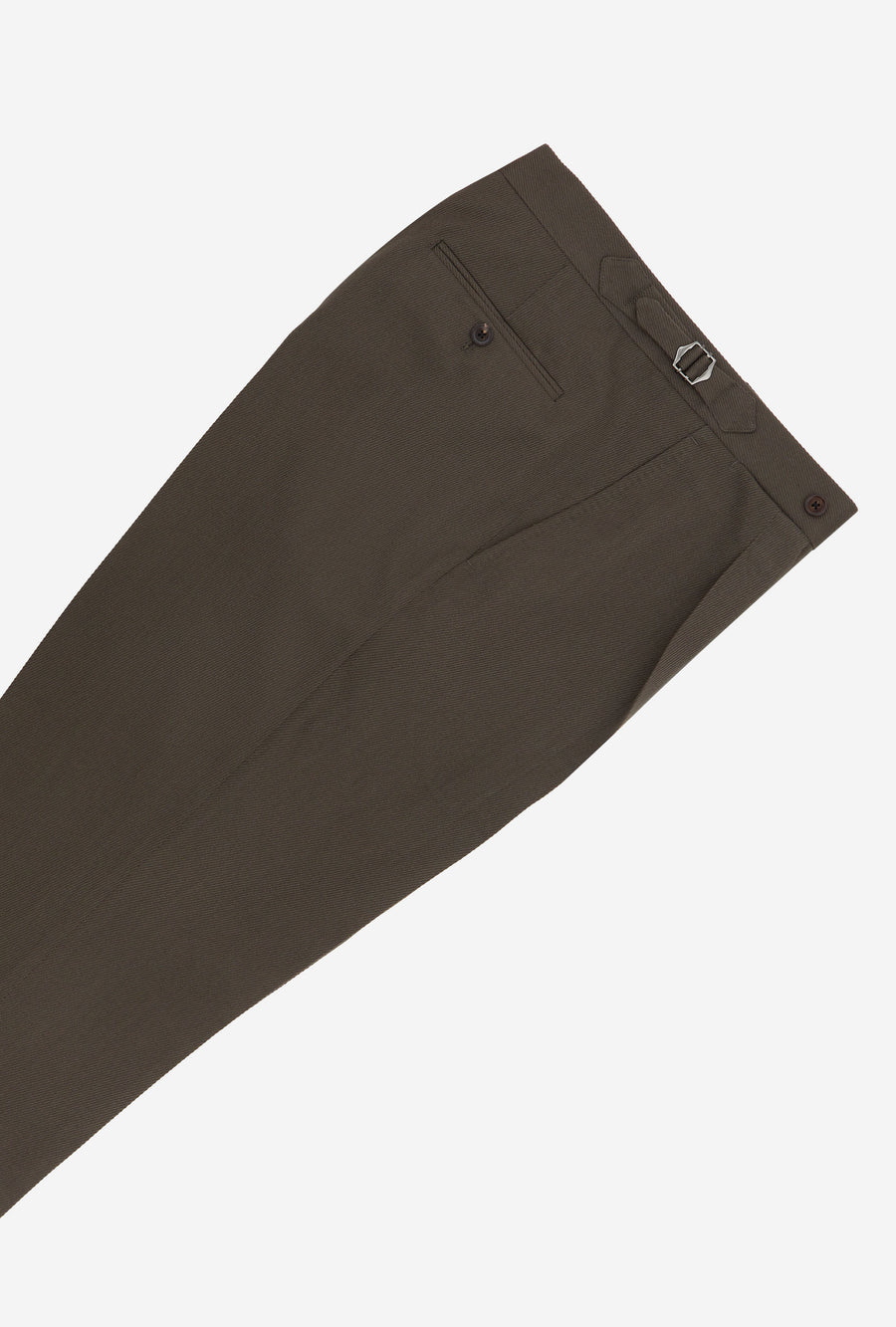 Tailored Trouser Dark Sand Cavalry Twill