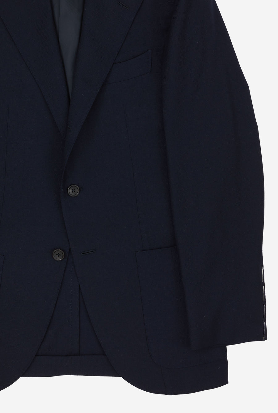 Sport Jacket Wool House Hopsack Navy