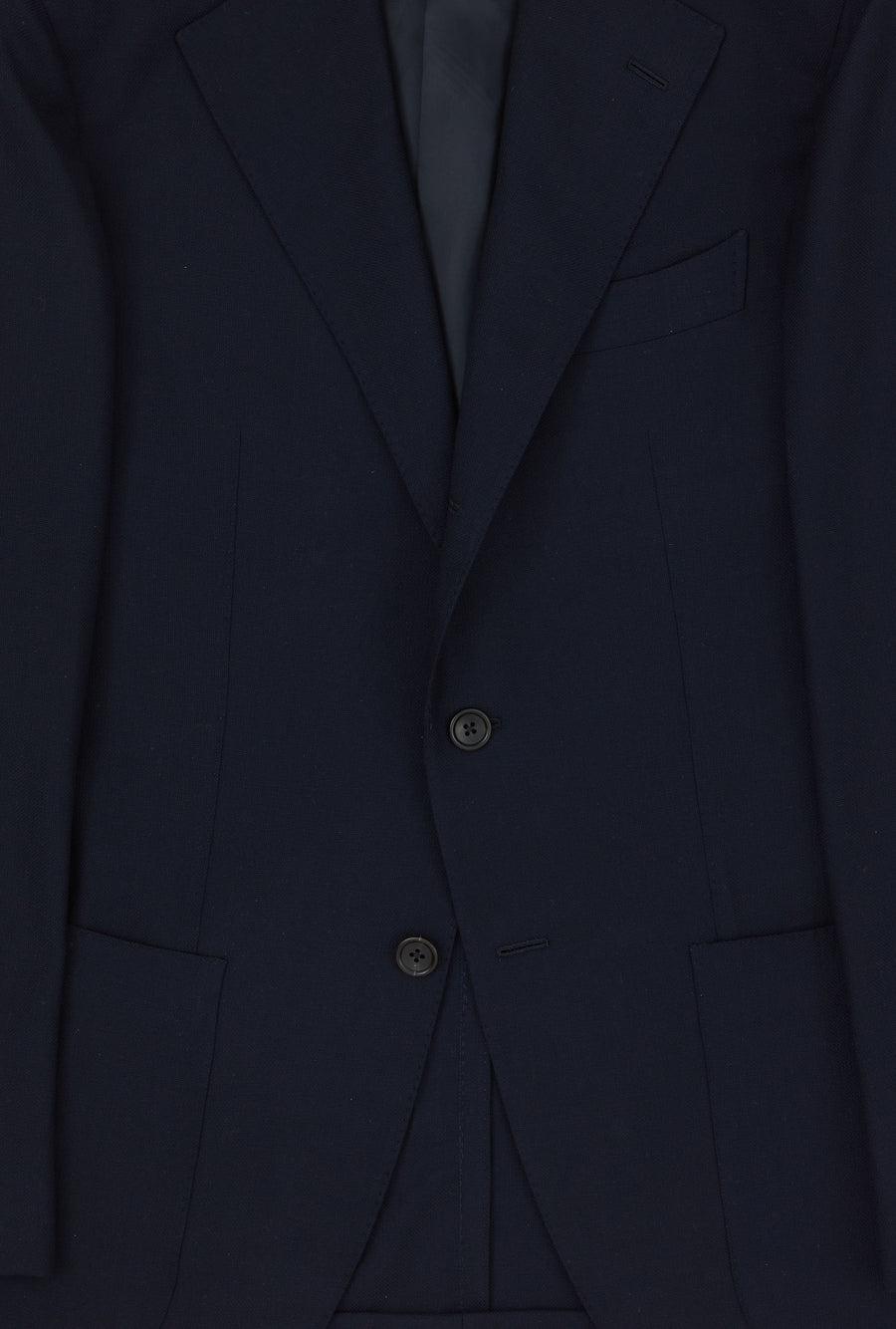Sport Jacket Wool House Hopsack Navy