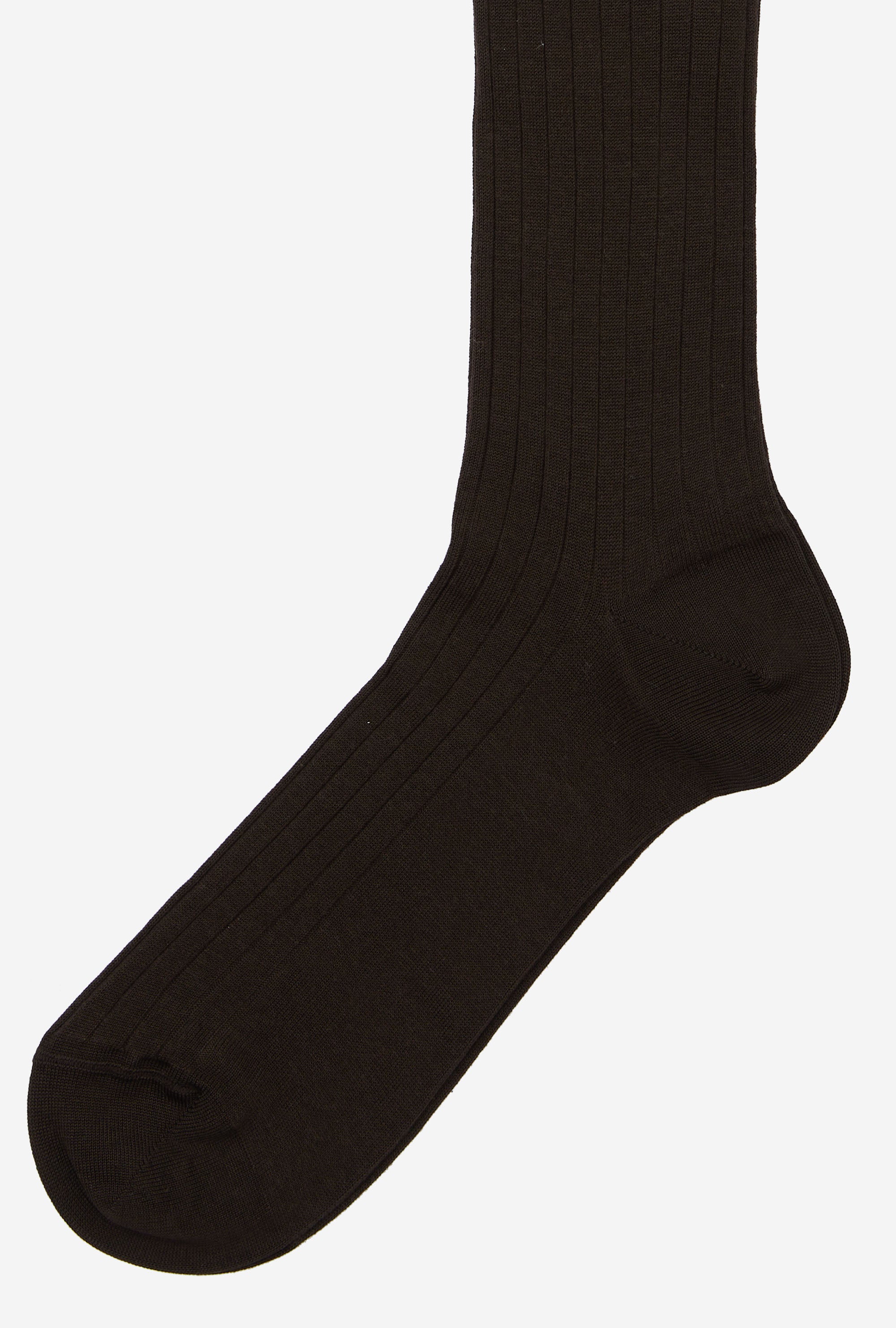 Cotton OTC Sock Brown