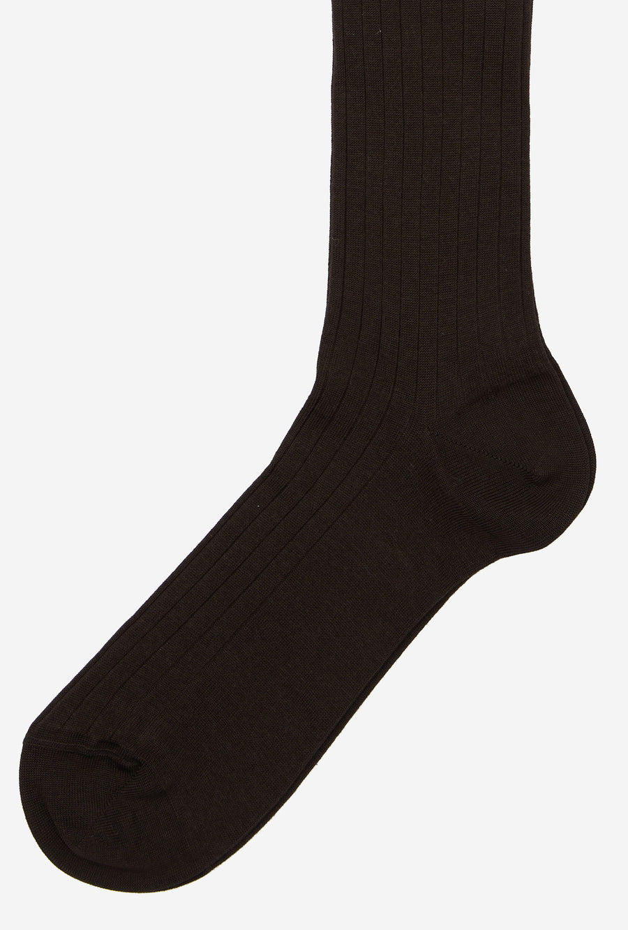 Cotton OTC Sock Brown
