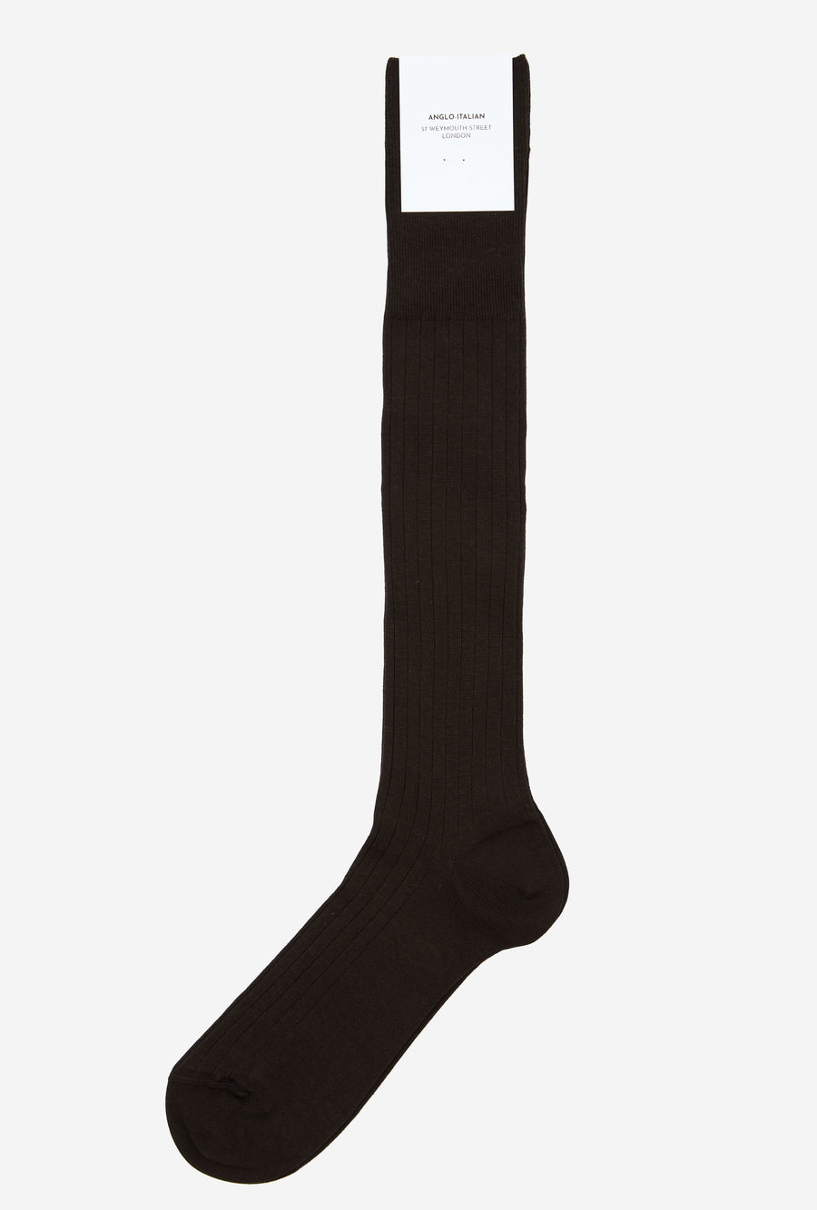 Cotton OTC Sock Brown