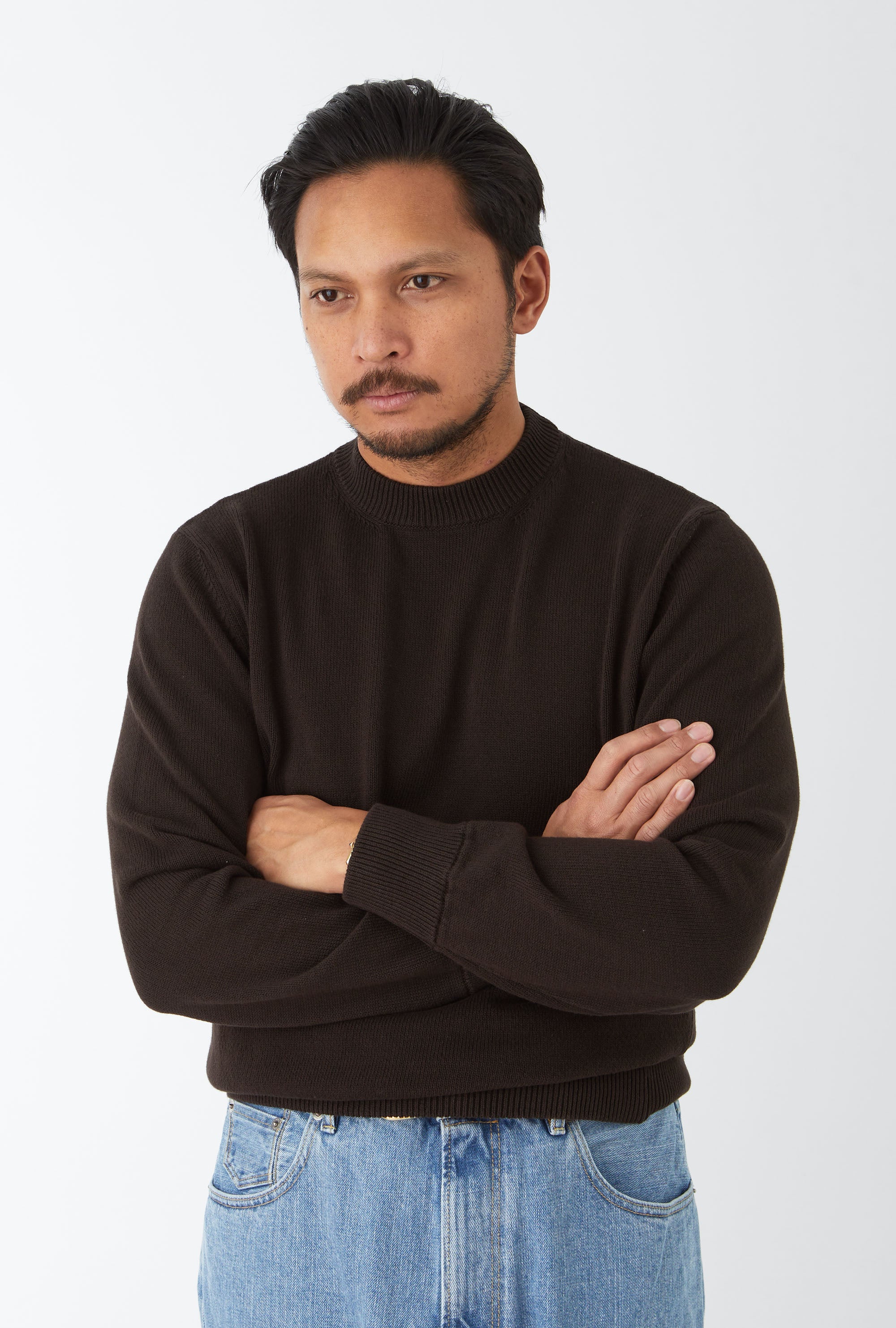 Crewneck Heavy Cotton Espresso