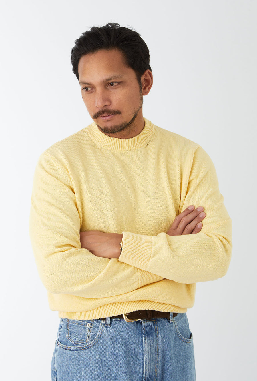 Crewneck Heavy Cotton Sunflower