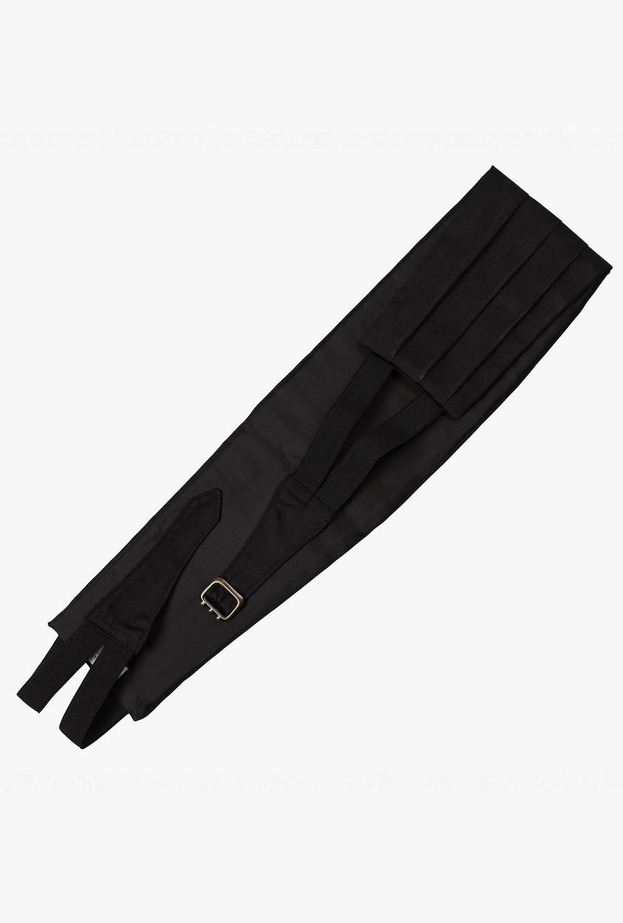 Cummerbund Black Faille Silk