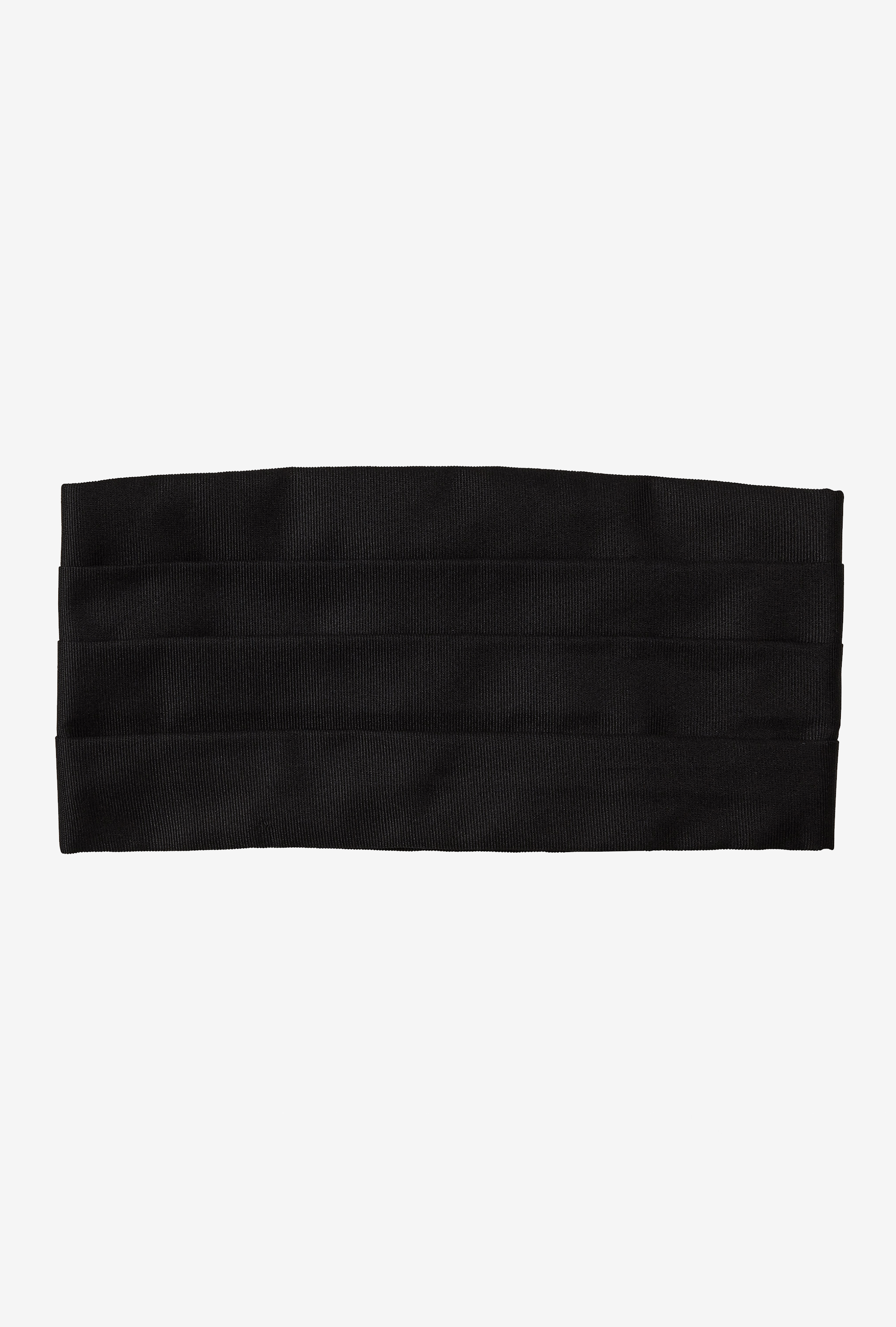 Cummerbund Black Faille Silk