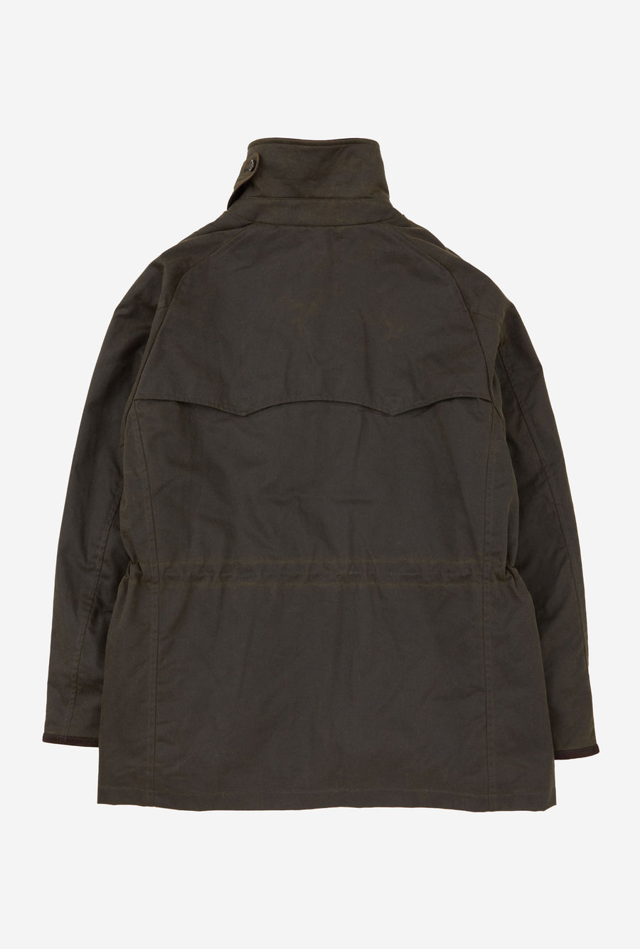 Country Coat Waxed Cotton Olive