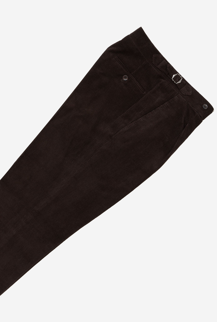 Suit Single Breasted Brown Corduroy