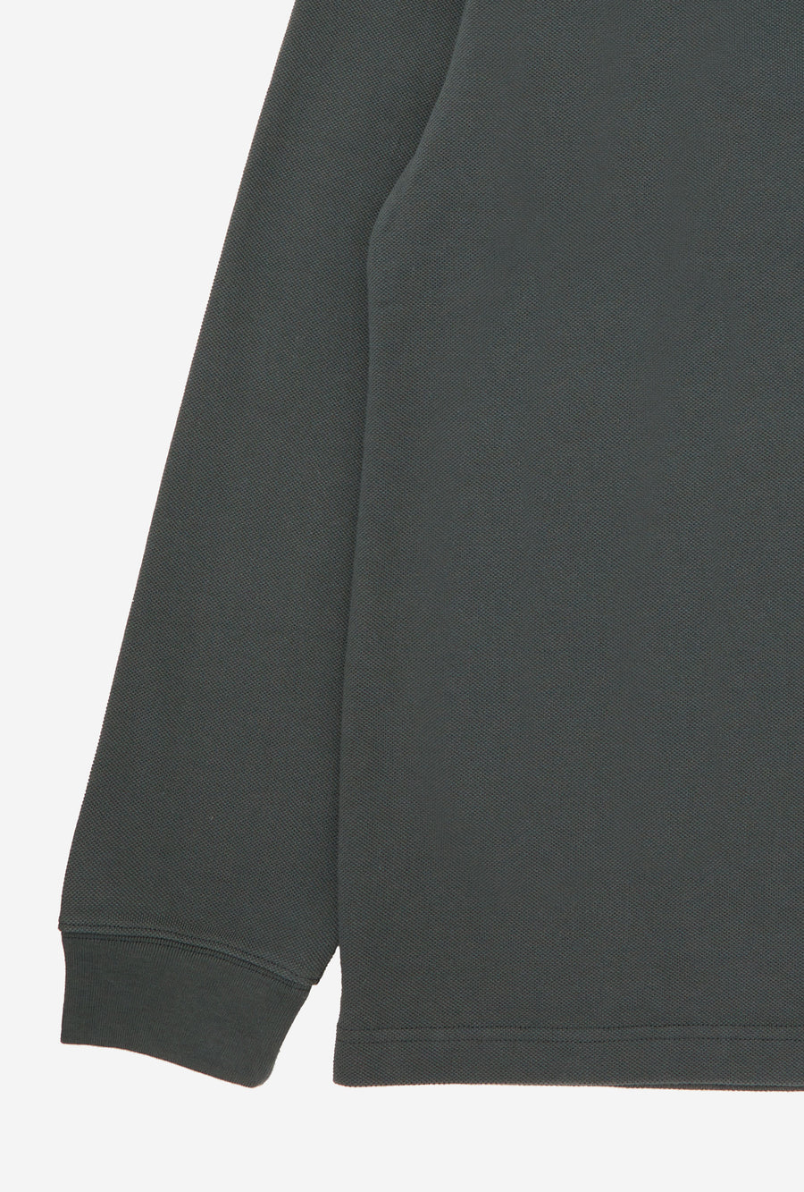 Polo Shirt Long Sleeve Forest