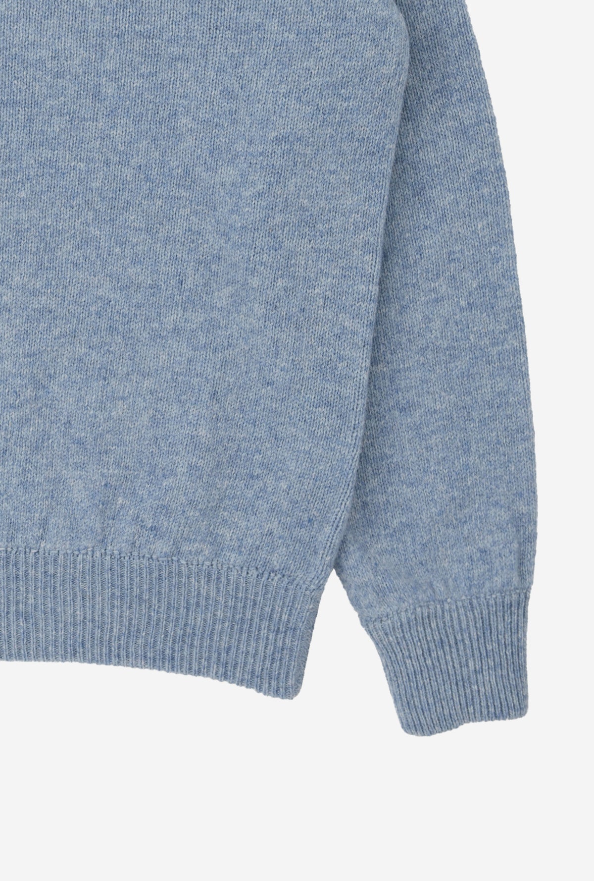 Crewneck Shetland Sky Blue Melange
