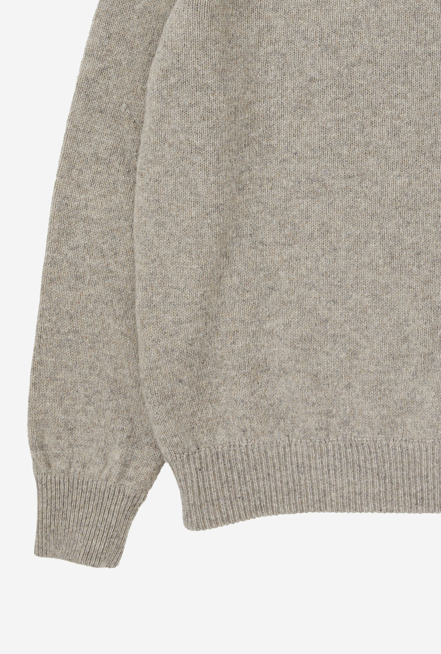 Crewneck Shetland Oat Melange