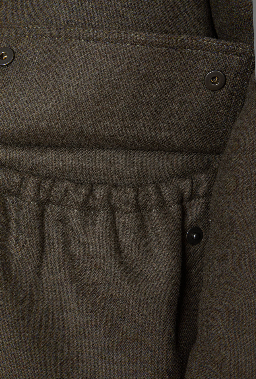 Shooting Jacket Technical Wool Dark Moss