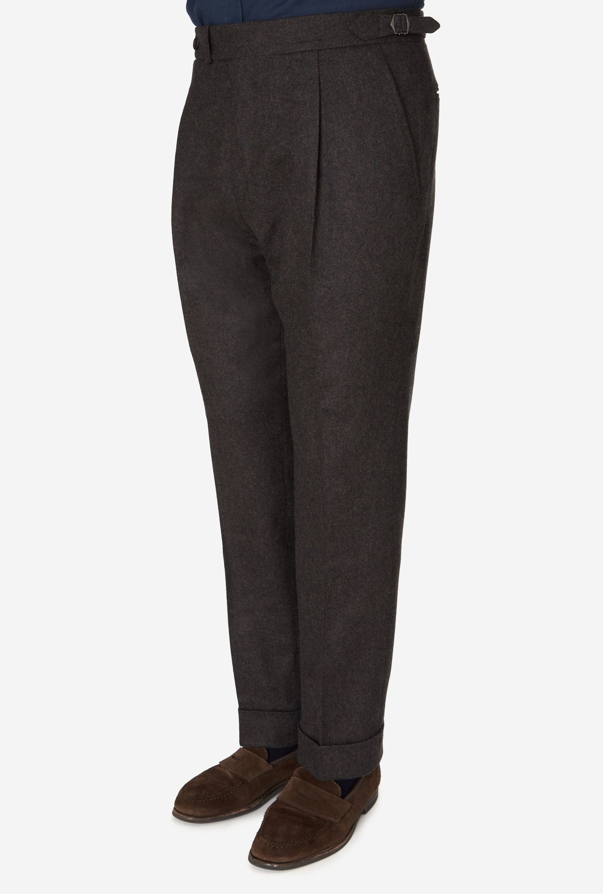 Tailored Trouser Brown Flannel