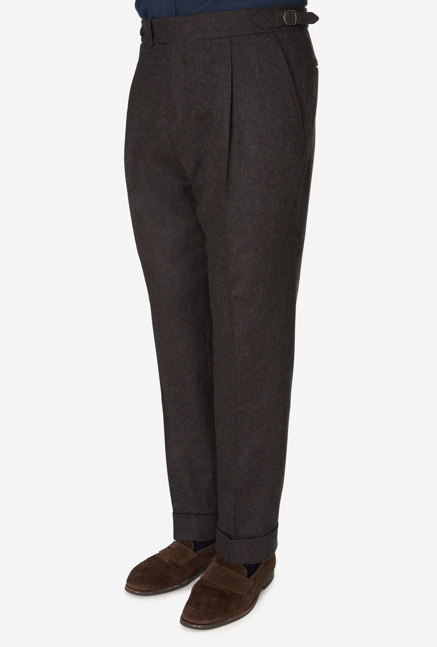 Tailored Trouser Brown Flannel