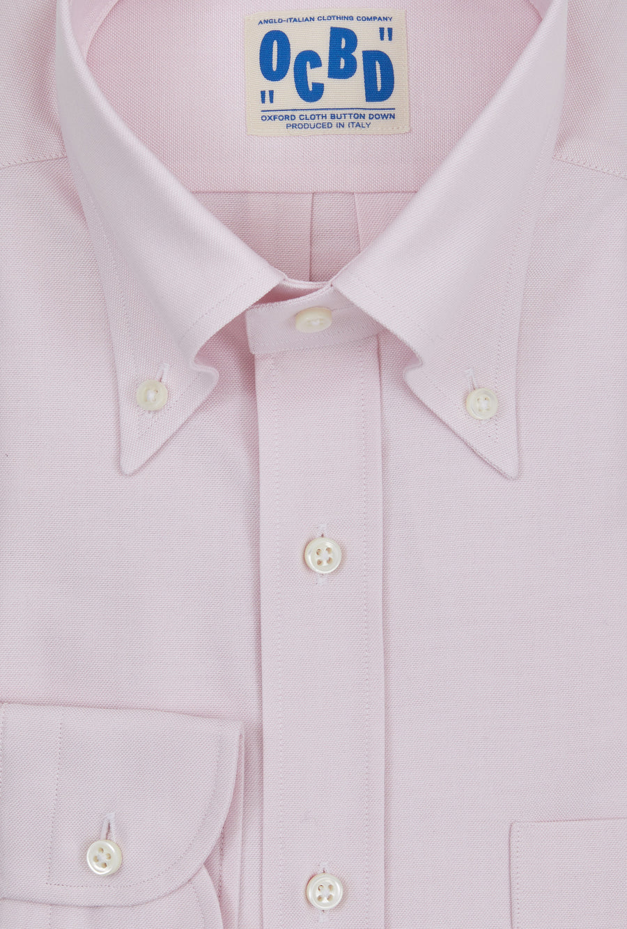 OCBD Shirt Pink Oxford