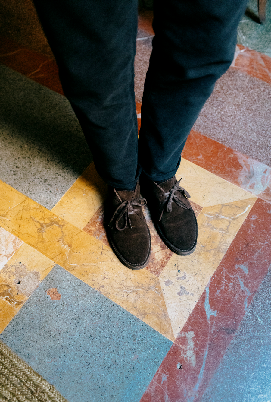 Desert Boot Crepe Sole Chocolate Suede
