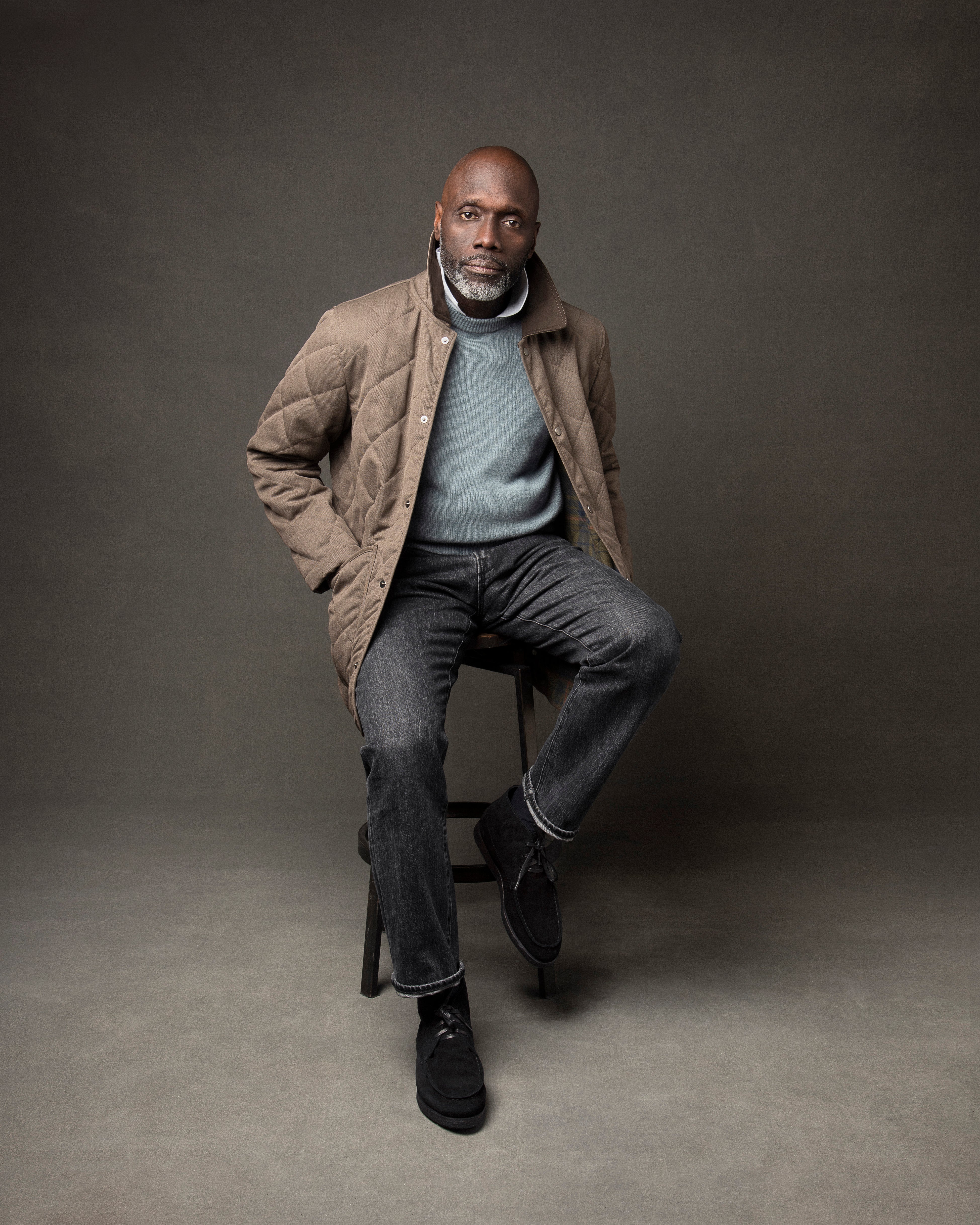 Alpine Boot Crepe Sole Black Suede